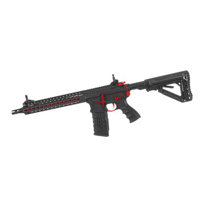 AEG M4 CM16 E.T.U. SRXL Red [G&G] — view 2