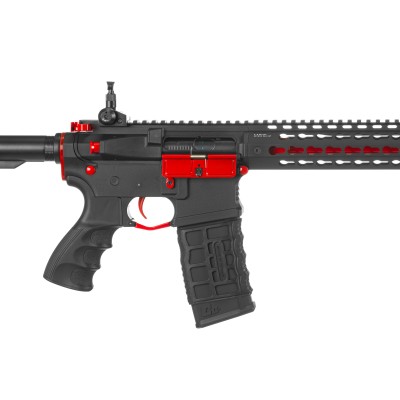 AEG M4 CM16 E.T.U. SRXL Vermelha [G&G] — vista 3