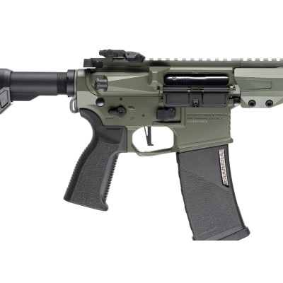 AEG M4 Trident MK3 SPR-M Foliage Green [Krytac] — vista 3