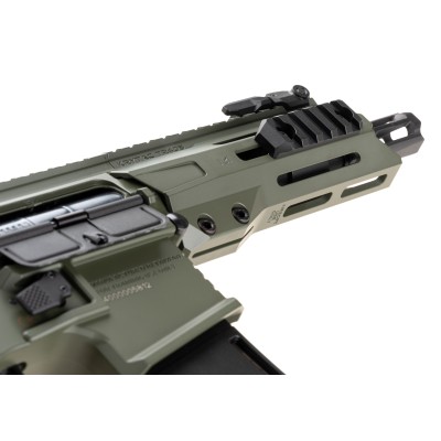 AEG M4 Trident MK3 PDW-M Foliage Green [Krytac] — vista 4