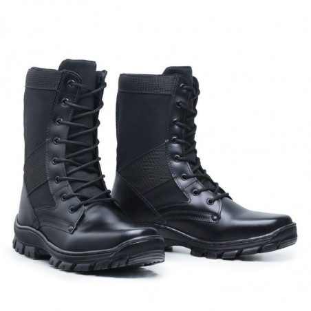 Black Infantry Boot [Acero]
