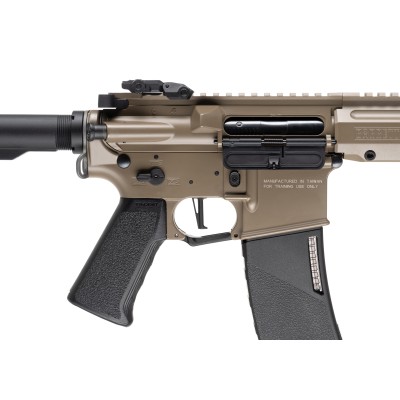 AEG M4 Barrett REC7 MK3 SBR Dark Earth [Krytac] — view 3