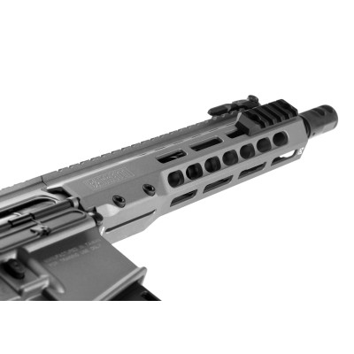 AEG M4 Barrett REC7 MK3 SBR Tungsténio [Krytac] — vista 4
