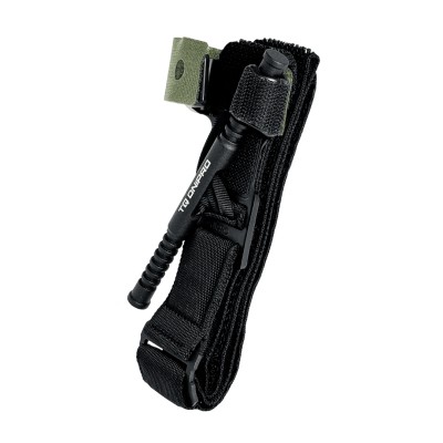 TQ Dnipro Gen 2 black tourniquet - angled view