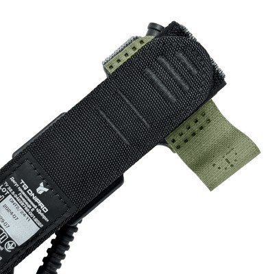 TQ Dnipro Gen 2 black tourniquet - securing tab