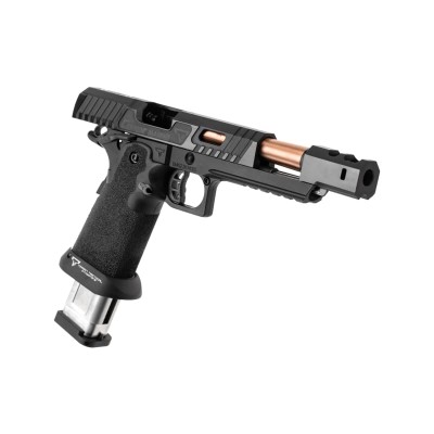 Taran Tactical CM0330 2011 Combat Master Alpha Full Auto Full Metal GBB Black Airsoft Pistol - photo 3