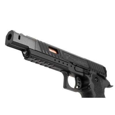 Taran Tactical CM0330 2011 Combat Master Alpha Full Auto Full Metal GBB Black Airsoft Pistol - photo 4