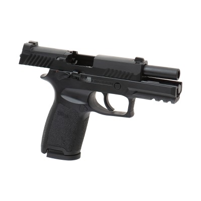 Pistola Airsoft GBB SIG Sauer ProForce P320 M18 Full Metal Preta - fotografia 3