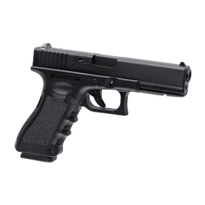 Pistola Airsoft GBB Glock G17 CNC-Slide Version Preta - vista do produto