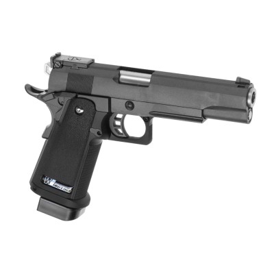 WE Hi-Capa 5.1 R Full Metal CO₂ Black Airsoft Pistol - product view
