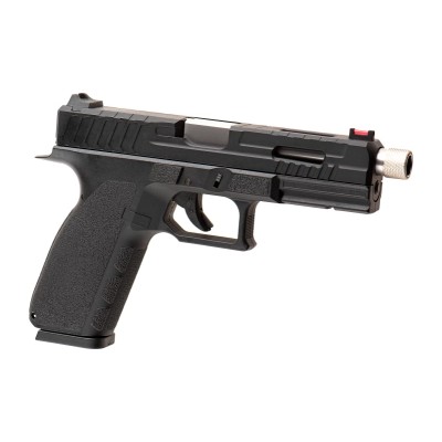 Pistola Airsoft GBB KJ Works KP-13F TBC Full Auto Metal Version Preta - vista do produto