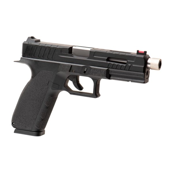 GBB Airsoft Pistol KP-13F TBC Full Auto Metal Version Black [KJ Works]