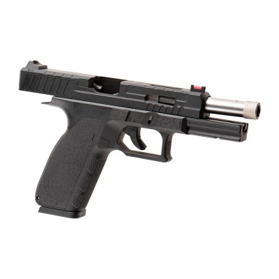 Pistola Airsoft GBB KJ Works KP-13F TBC Full Auto Metal Version Preta - fotografia 3