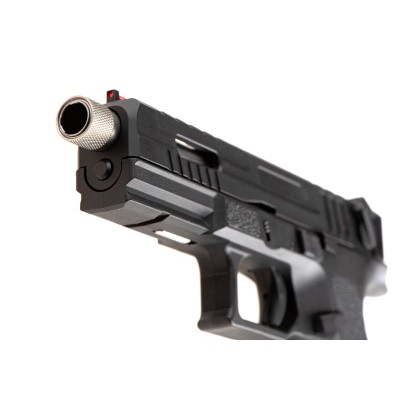 KJ Works KP-13F TBC Full Auto Metal Version GBB Black Airsoft Pistol - photo 4