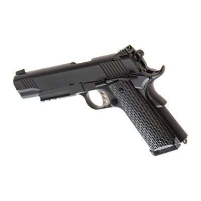 Army Armament M1911 Tactical Full Metal GBB Black Airsoft Pistol - photo 2