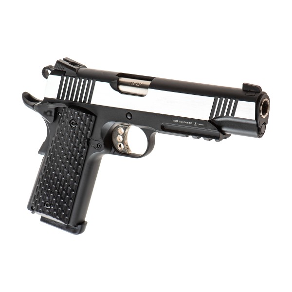 GBB Airsoft Pistol M1911 Tactical Full Metal Dual Tone [Army Armament]