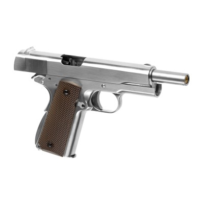 WE M1911 Full Metal V3 GBB Silver Airsoft Pistol - photo 3