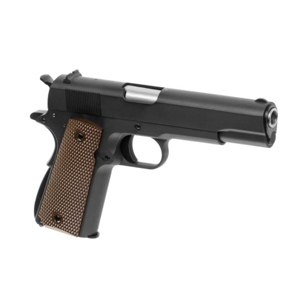 GBB Airsoft Pistol M1911 Full Metal V3 Black [WE]