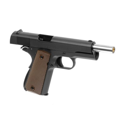 WE M1911 Full Metal V3 GBB Black Airsoft Pistol - photo 3
