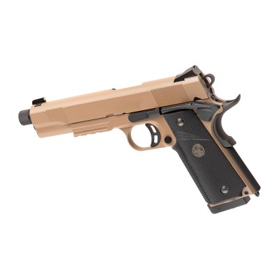 KJ Works M1911 MEU TBC Full Metal CO₂ Tan Airsoft Pistol - photo 2