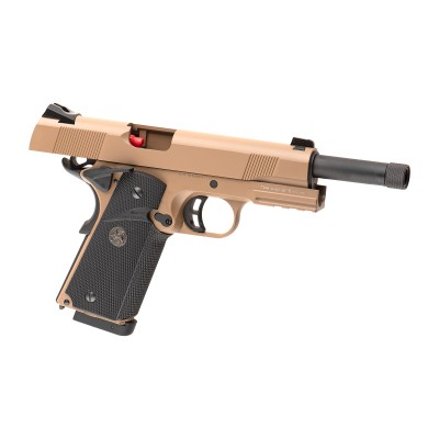 KJ Works M1911 MEU TBC Full Metal CO₂ Tan Airsoft Pistol - photo 3