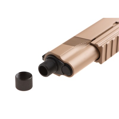 KJ Works M1911 MEU TBC Full Metal CO₂ Tan Airsoft Pistol - photo 5