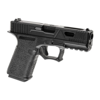 AW Custom VX9300 Full Metal GBB Black Airsoft Pistol - product view