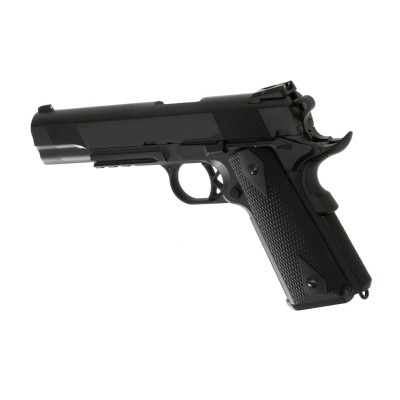 WE M1911 Tactical Full Metal V3 GBB Black Airsoft Pistol - photo 2