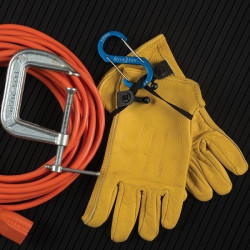 Black S-Biner® Aluminum Dual Carabiner nr4 [Nite Ize]