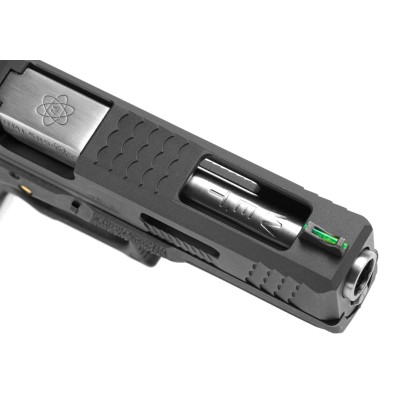 WE G-Force 18C BK Silver Barrel Metal Version GBB Black Airsoft Pistol - photo 6