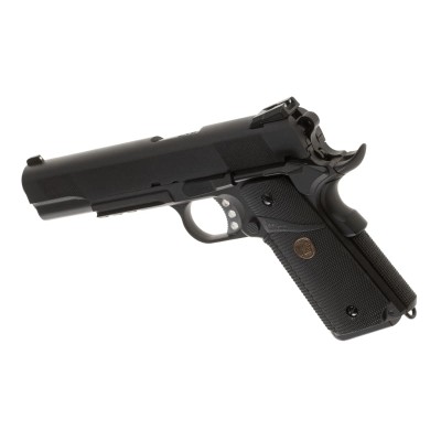Pistola Airsoft GBB WE M1911 MEU Tactical Full Metal Preta - fotografia 2