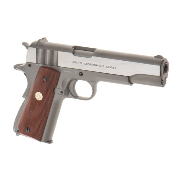 CO2 GBB Airsoft Pistol MK IV Stainless [Colt]