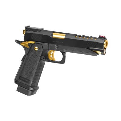 Tokyo Marui Hi-Capa 5.1 Gold Match GBB Airsoft Pistol - product view