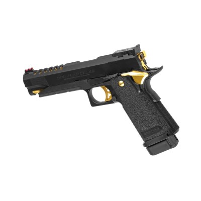 Tokyo Marui Hi-Capa 5.1 Gold Match GBB Airsoft Pistol - photo 2