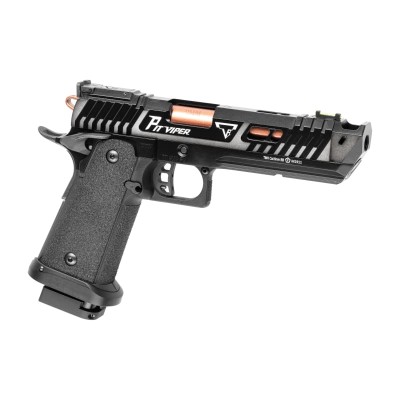 Pistola Airsoft GBB Army Armament R614-1 TTI Full Metal Preta - vista do produto