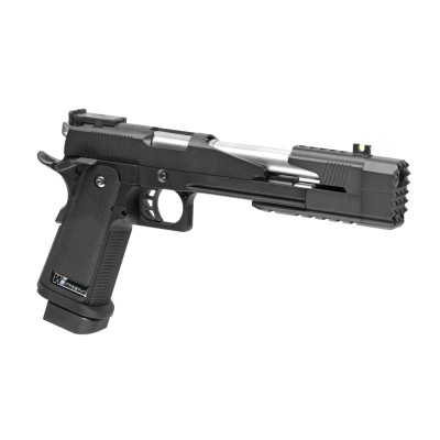 WE Hi-Capa 7 Full Metal GBB Black Airsoft Pistol - product view
