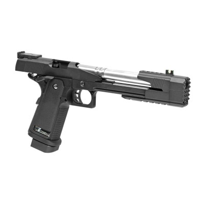 WE Hi-Capa 7 Full Metal GBB Black Airsoft Pistol - photo 3