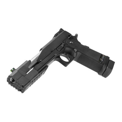 WE Hi-Capa 7 Full Metal GBB Black Airsoft Pistol - photo 4
