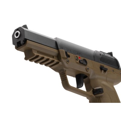FN Five-SeveN GBB Polymer Version Tan Airsoft Pistol - photo 4