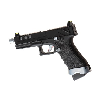 Pistola Airsoft GBB Vorsk EU8 Vented Preta - fotografia 2