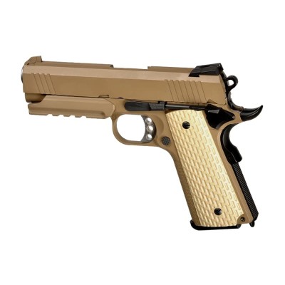 WE Desert Warrior 4.3 Full Metal GBB Desert Airsoft Pistol - photo 2