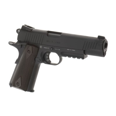 Pistola Airsoft GBB CO₂ Colt 1911 Rail Preta - vista do produto