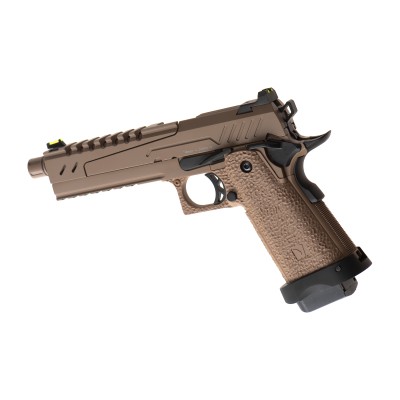 Vorsk Hi-Capa 5.1 Split Slide GBB Tan Airsoft Pistol - photo 2