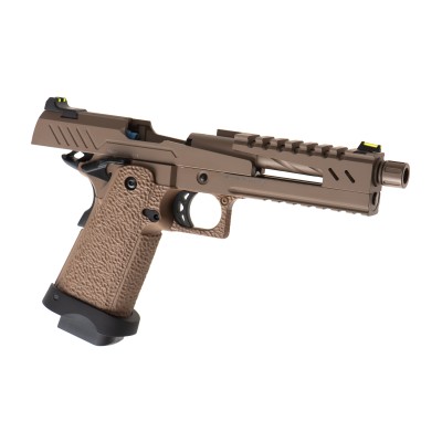 Vorsk Hi-Capa 5.1 Split Slide GBB Tan Airsoft Pistol - photo 3