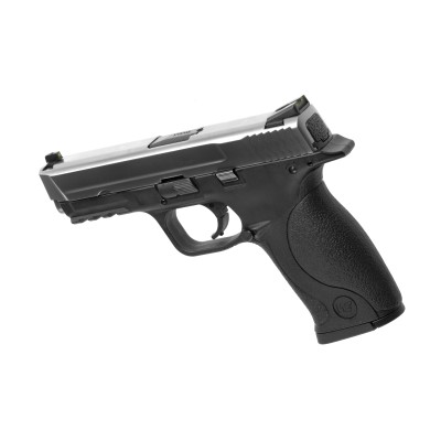 Pistola Airsoft GBB WE M&P Metal Version Prateada - fotografia 2