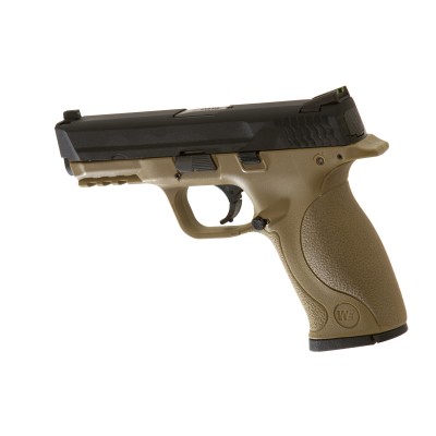Pistola Airsoft GBB WE M&P Metal Version Desert - fotografia 2