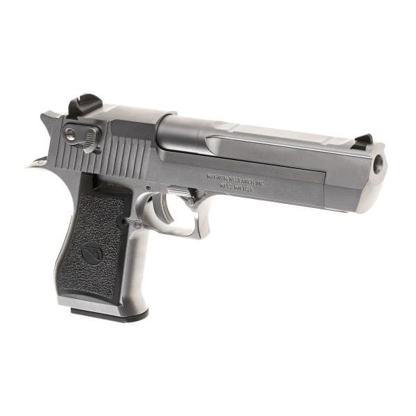 Pistola GBB Desert Eagle .50 AE Full Metal Prateada [WE]