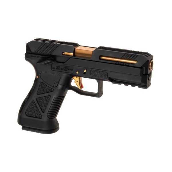 GBB Airsoft Pistol AG-17 Metal Version Black [HFC]
