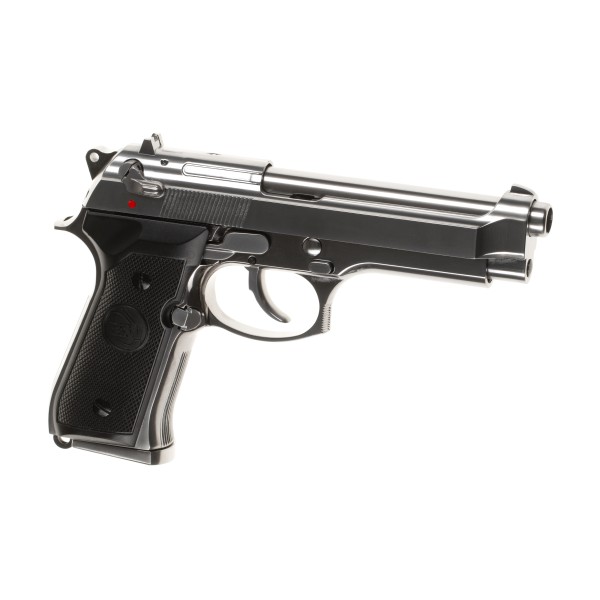 Pistola GBB Elite M92 Full Metal Prateada [B&W]