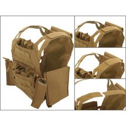 Colete JPC Olive c/ Bolsas